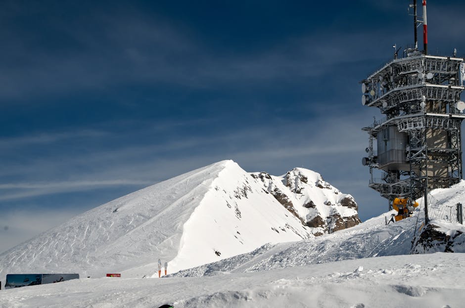 Meteorologická stanica s meracími prístrojmi